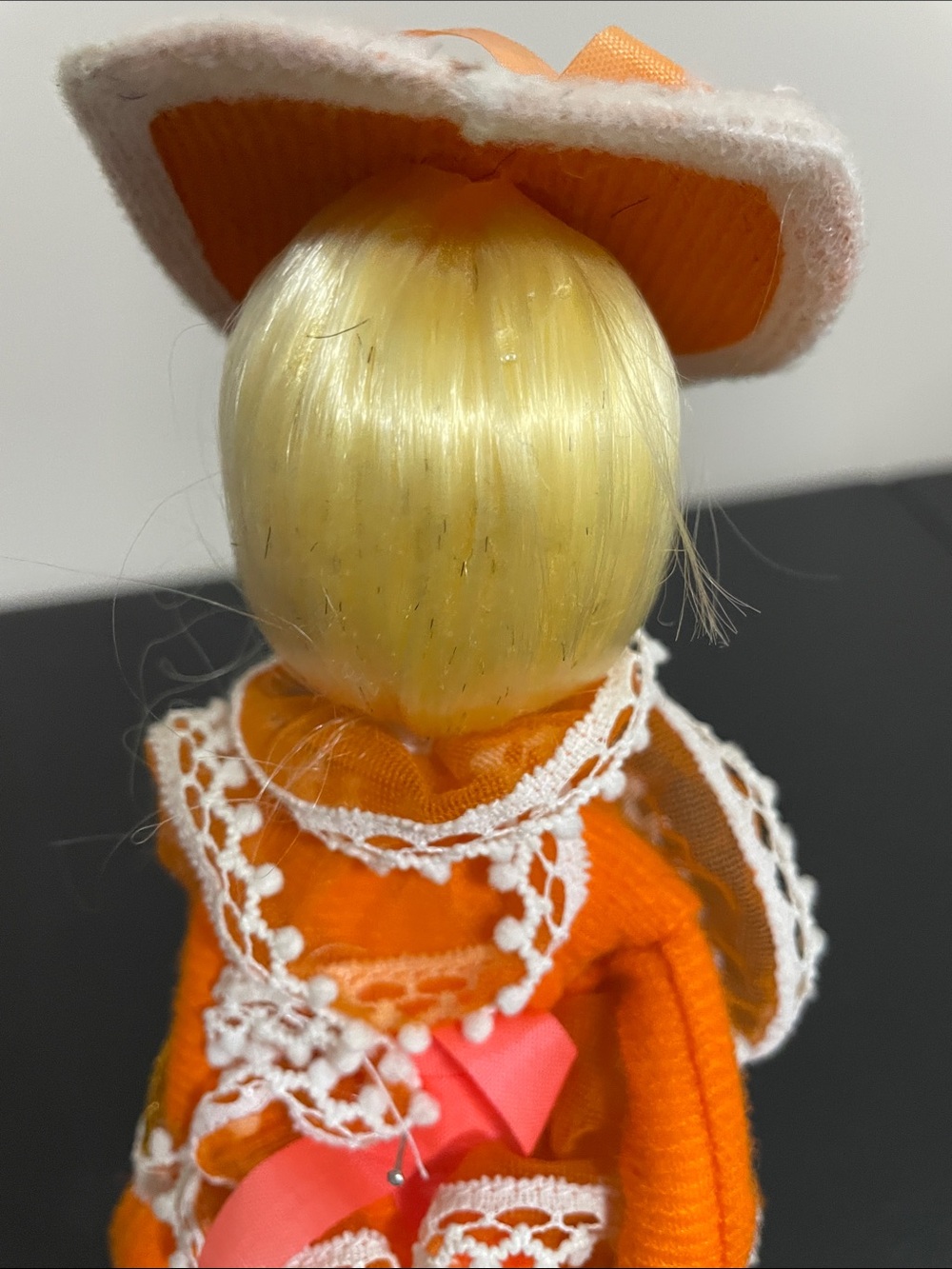 1970’s Bradley Big Eye Orange Fashion Doll - Picture 7 of 9